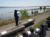写真：4年校外学習(八郎湖)の様子4