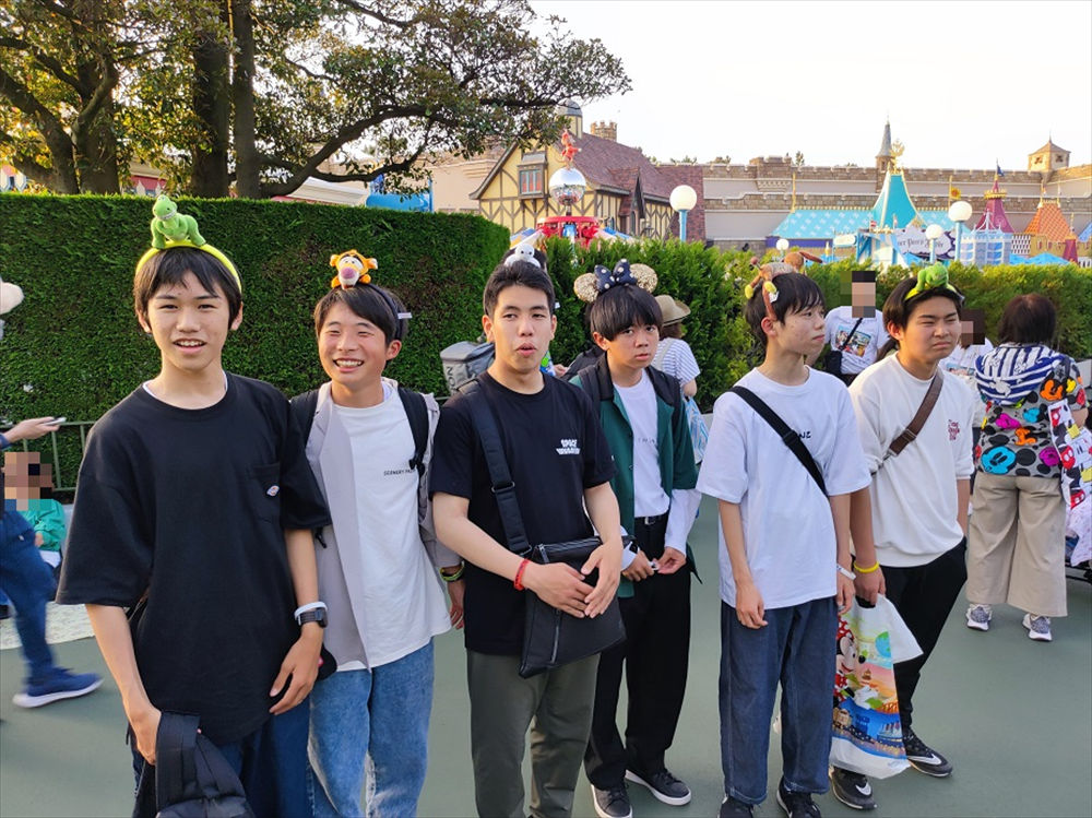 写真:ディスニーランドにて3