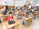 写真：学校のようす「1年タブレット学習」のアイキャッチ