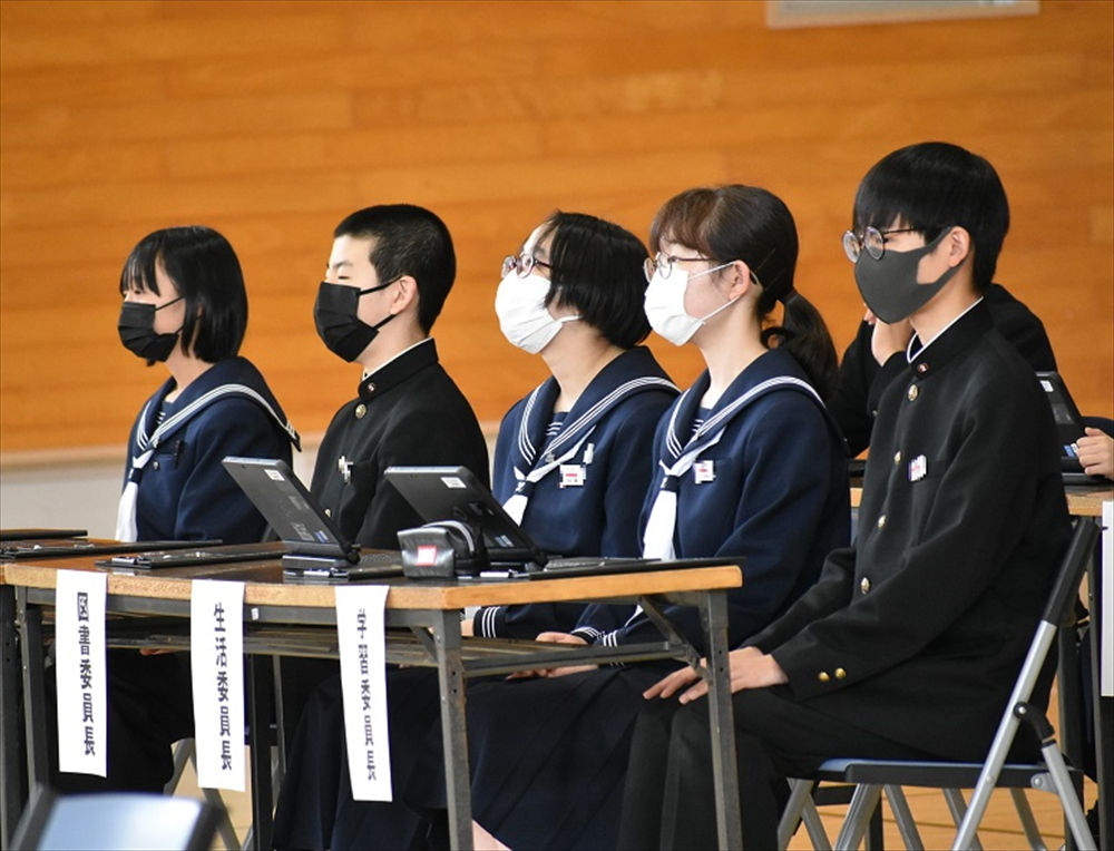 写真：学校のようす「生徒総会」のアイキャッチ